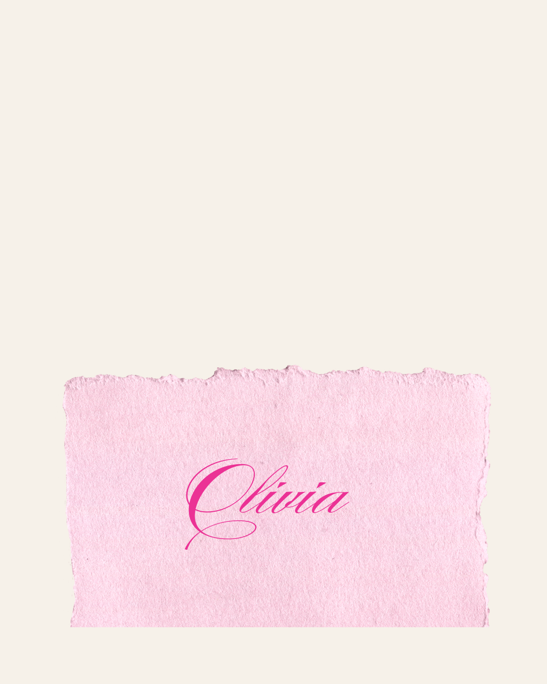 Barbie hen party styling, hot pink invites and place cards, view 5