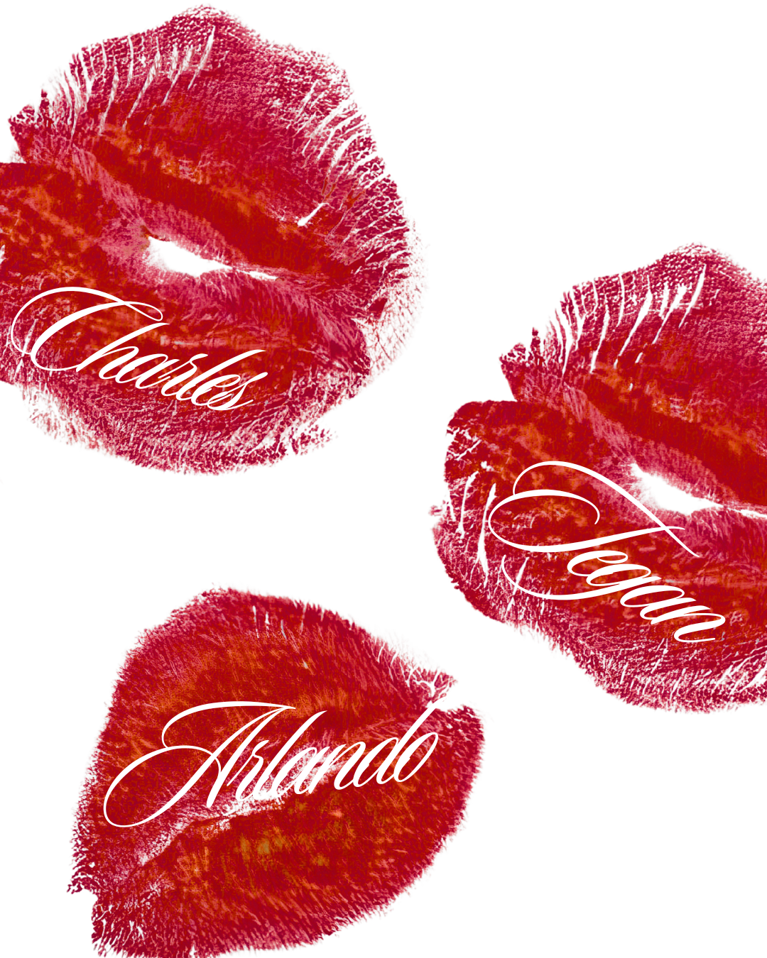 Chilli red older wiser hotter birthday styling with scalloped signs, view 6