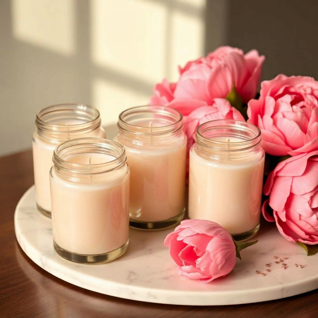 Birthday tablescape with menus and place cards